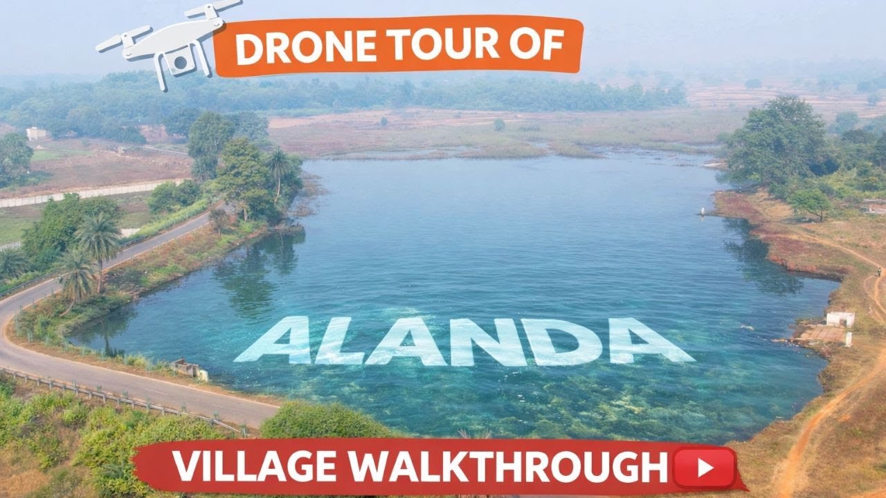 Drone Tour of Alanda : Village Walkthrough