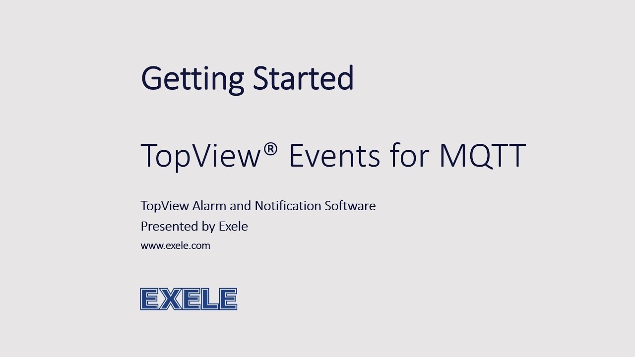 Getting started with TopView for MQTT