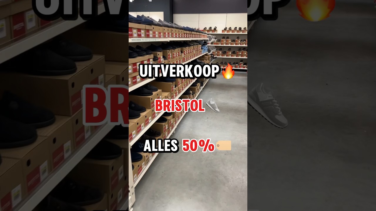 Wie moet dit weten?🔥🤩#uitverkoop #korting #kortingen #helftvandeprijs #zomeruitverkoop #bristol