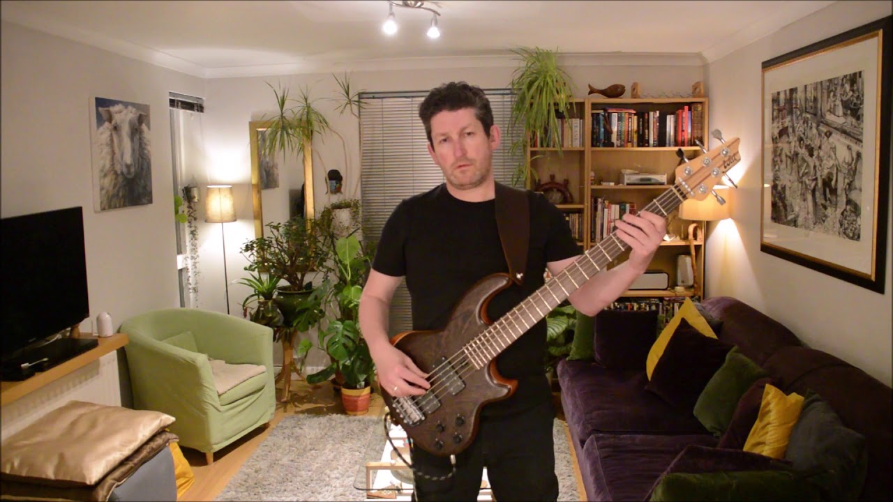 Blood on the Rooftops - Genesis (bass cover)