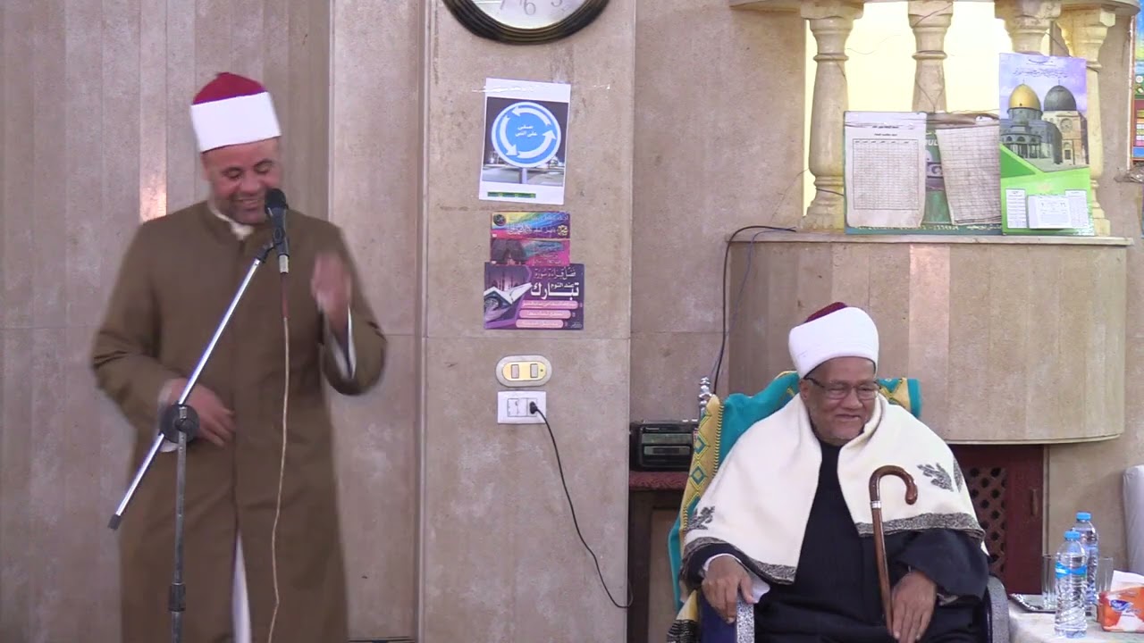 انشاد فضيلة الحاج صلاح احتفال السادة الدومية الخلوتية ( ببني خالد )