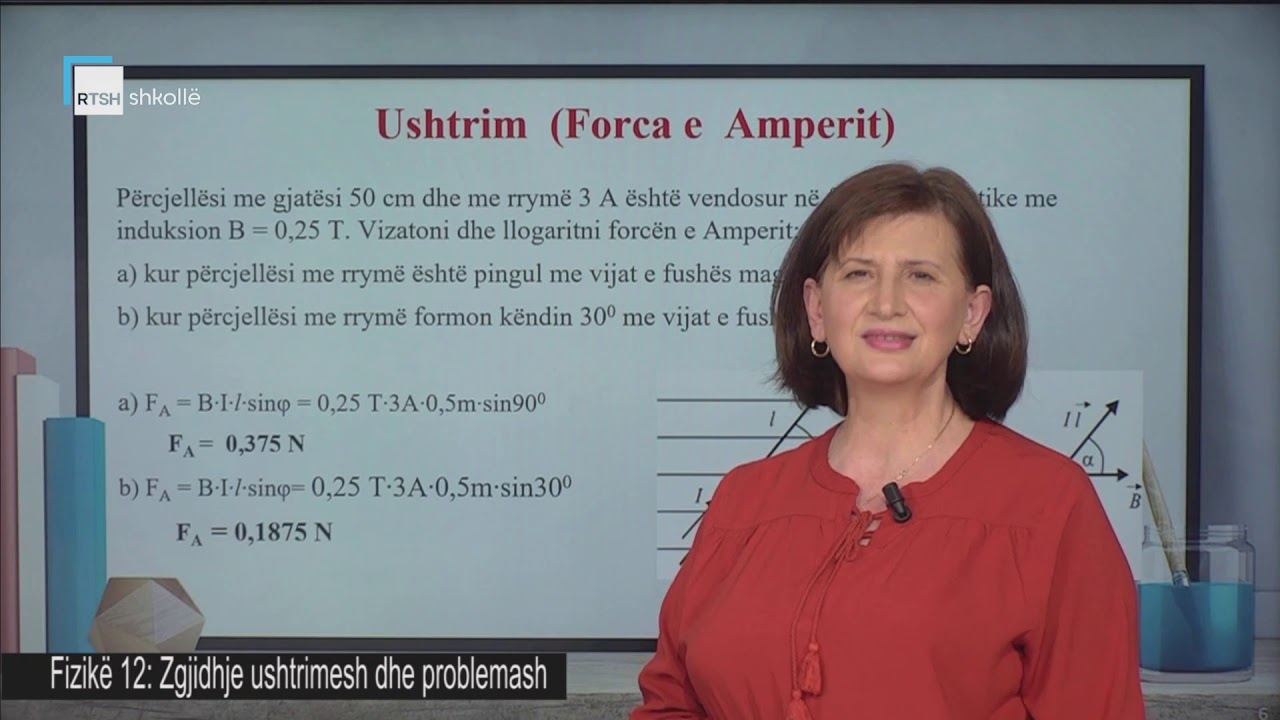 Fizikë 12 - Zgjidhje ushtrimesh dhe problemash