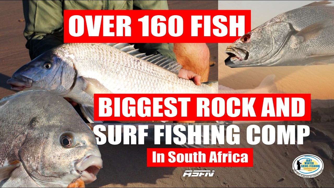 Winter Surf Fishing in South Africa!