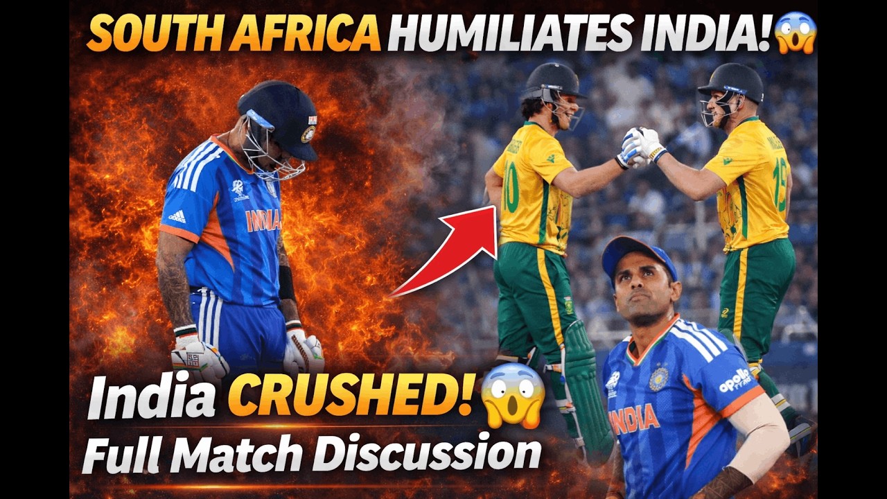 South Africa Humiliate India 😱 | What Went Wrong? Full Analysis #indvssa #t20worldcup