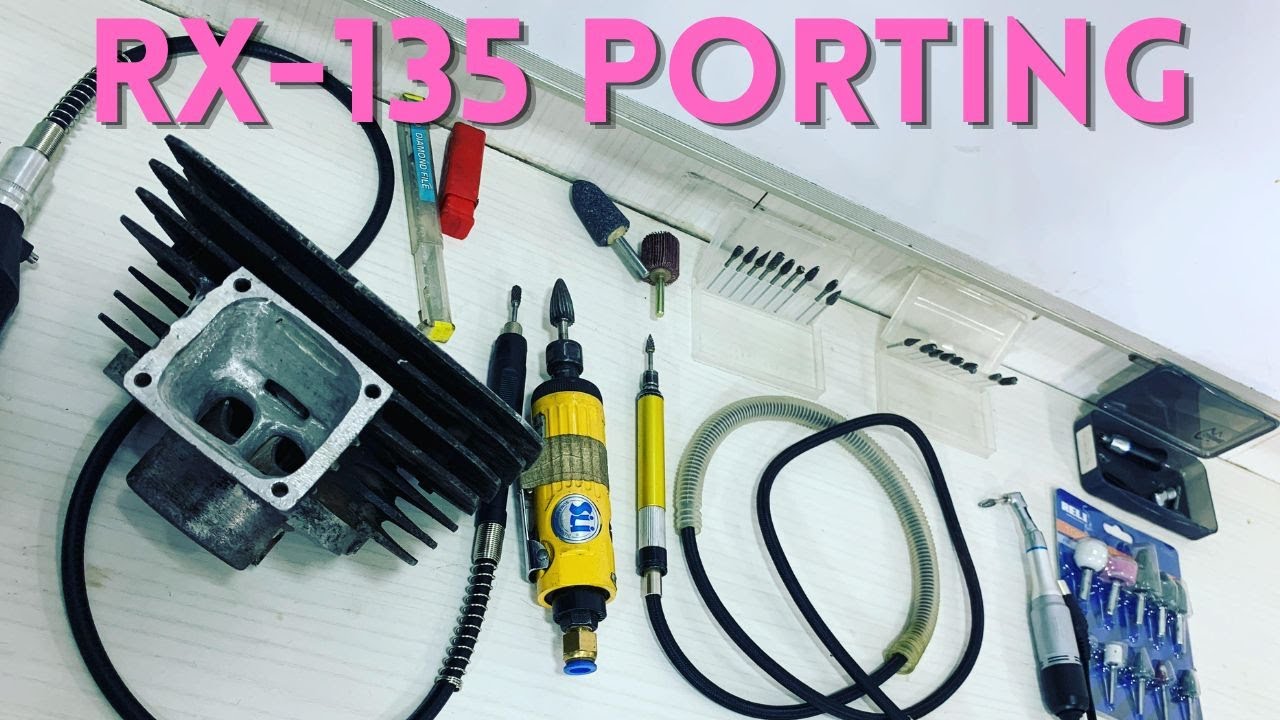 YAMAHA RX135 PORTING & RESTORATION | PART-2