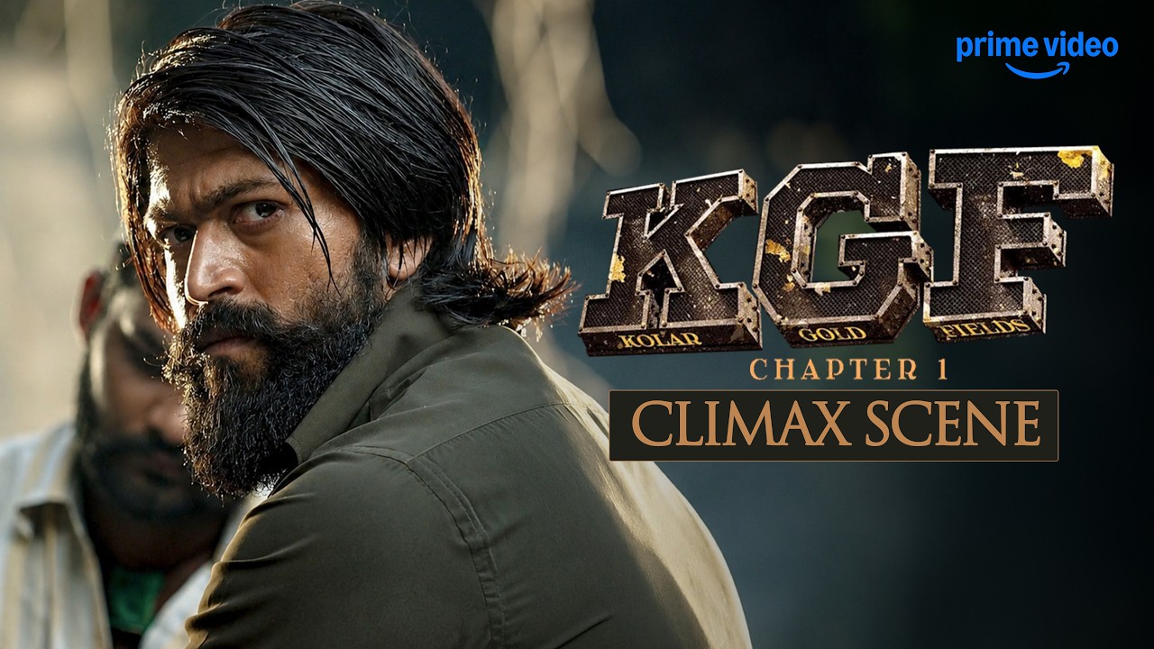 KGF Chapter 1 Climax Scene 🔥| Yash | Fight Scene | Action Movie | Prime Video India