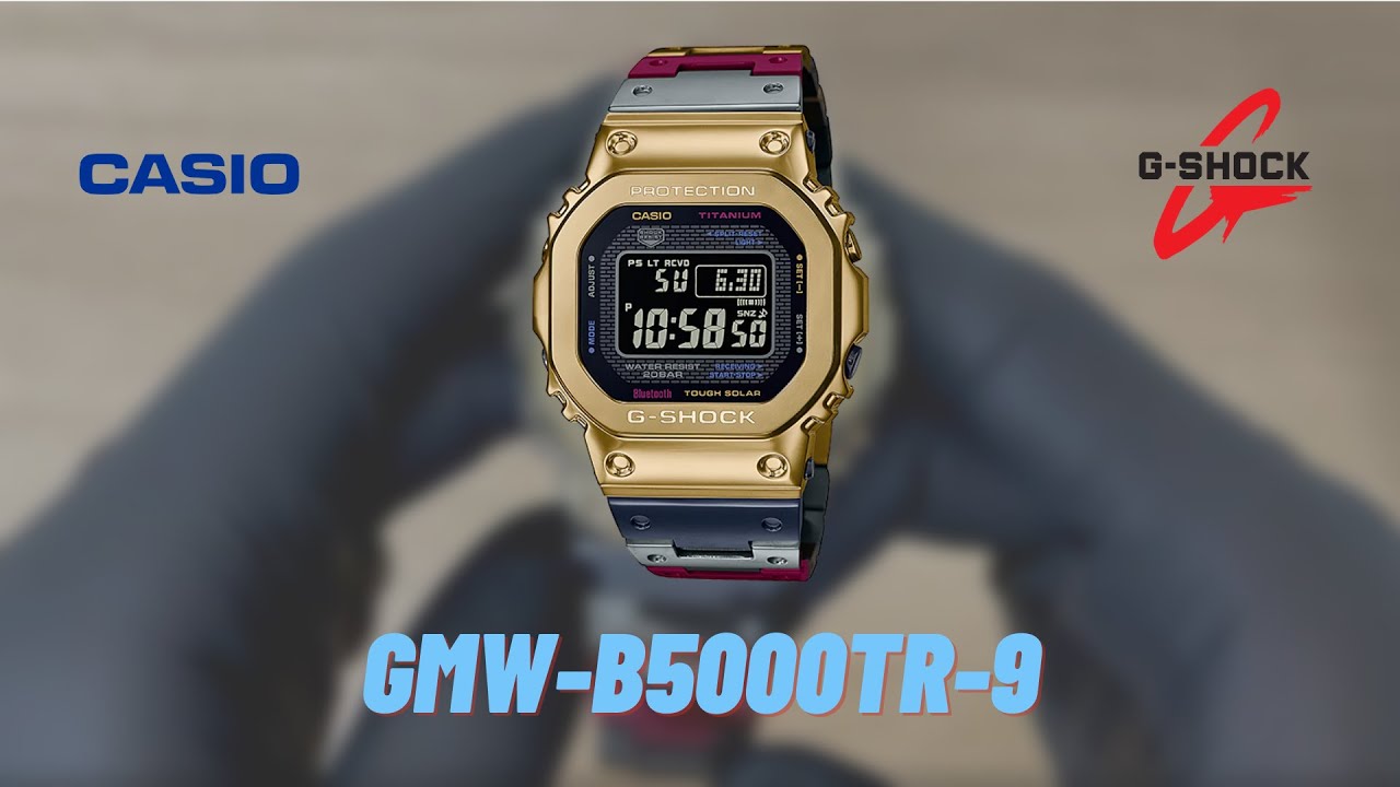 Unboxing Casio G-Shock Multicolor GMW-B5000TR-9