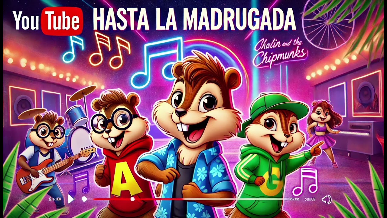 Hasta la Madrugada. Charly Rodríguez // Alvin y las Ardillas. Alvin and the Chipmunks