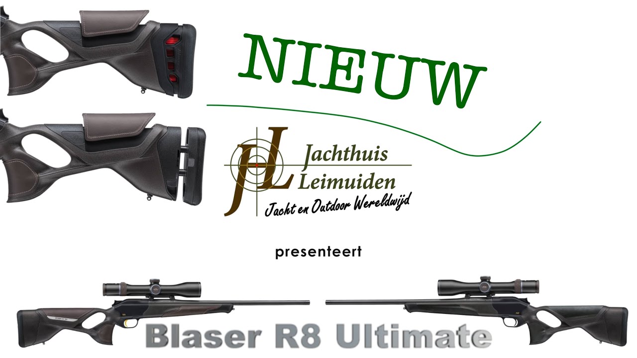 NIEUW!!!  Net als je denkt het kan niet beter... Blaser R8 Ultimate series!!
