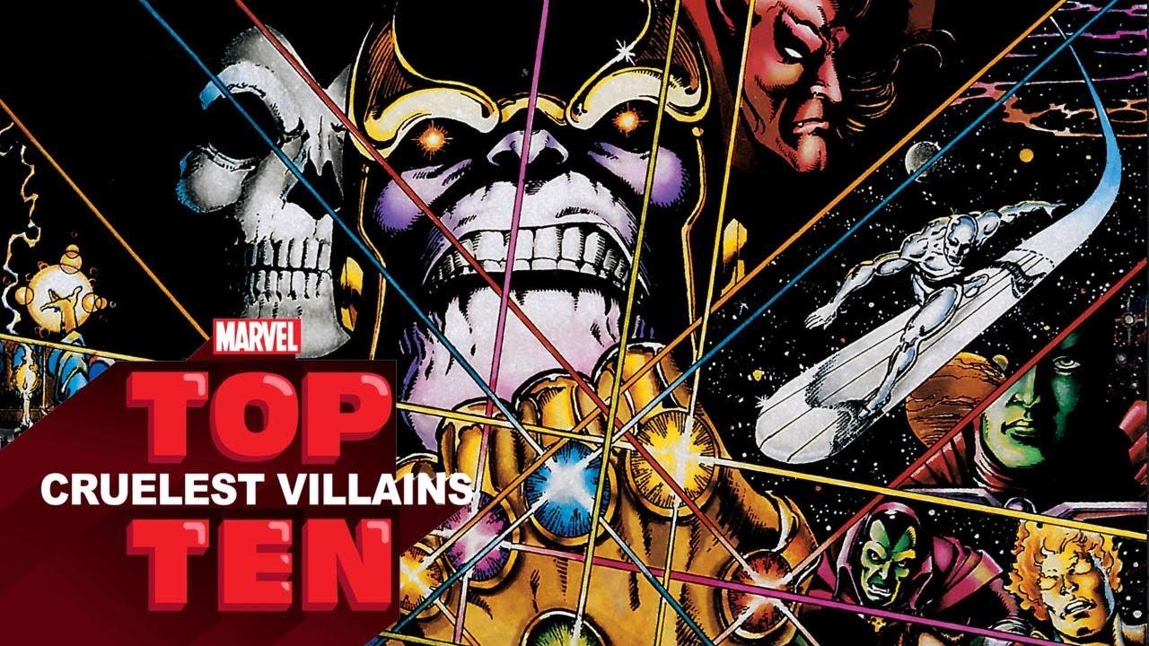 Top 10 Cruelest Villains | Marvel Top 10