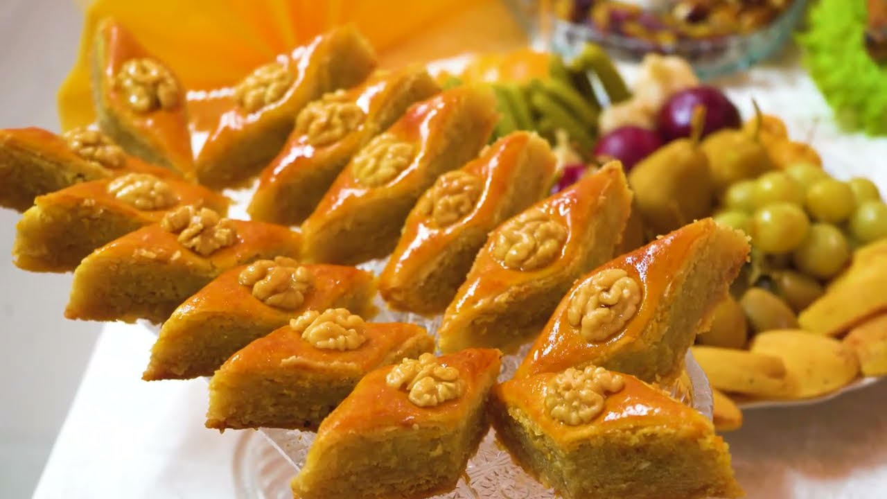 Рецепт Вкусной Гянджинской Пахлавы - Традиционная Азербайджанская Кухня