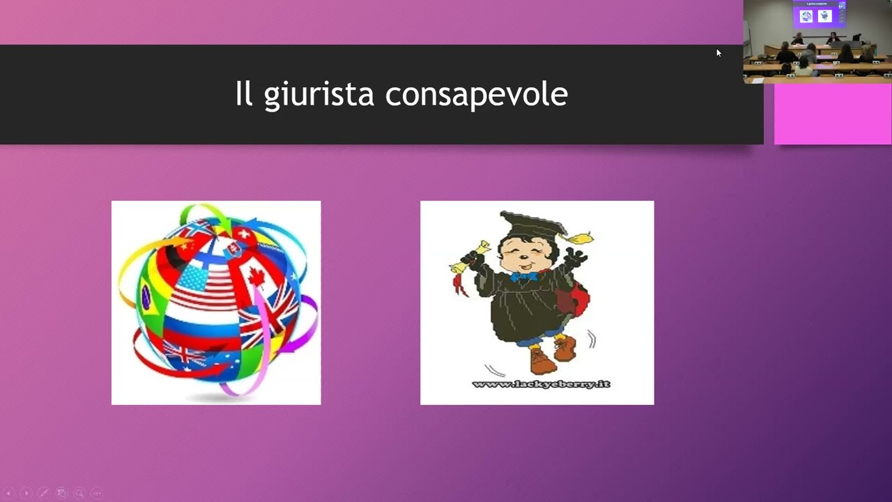 Presentazione degli insegnamenti di linguaggio giuridico - 19/01/2023