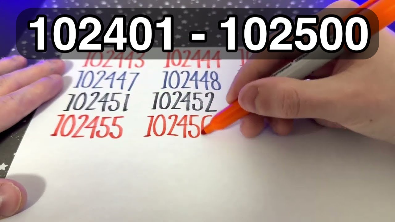 ✍️ Writing 102401 to 102500