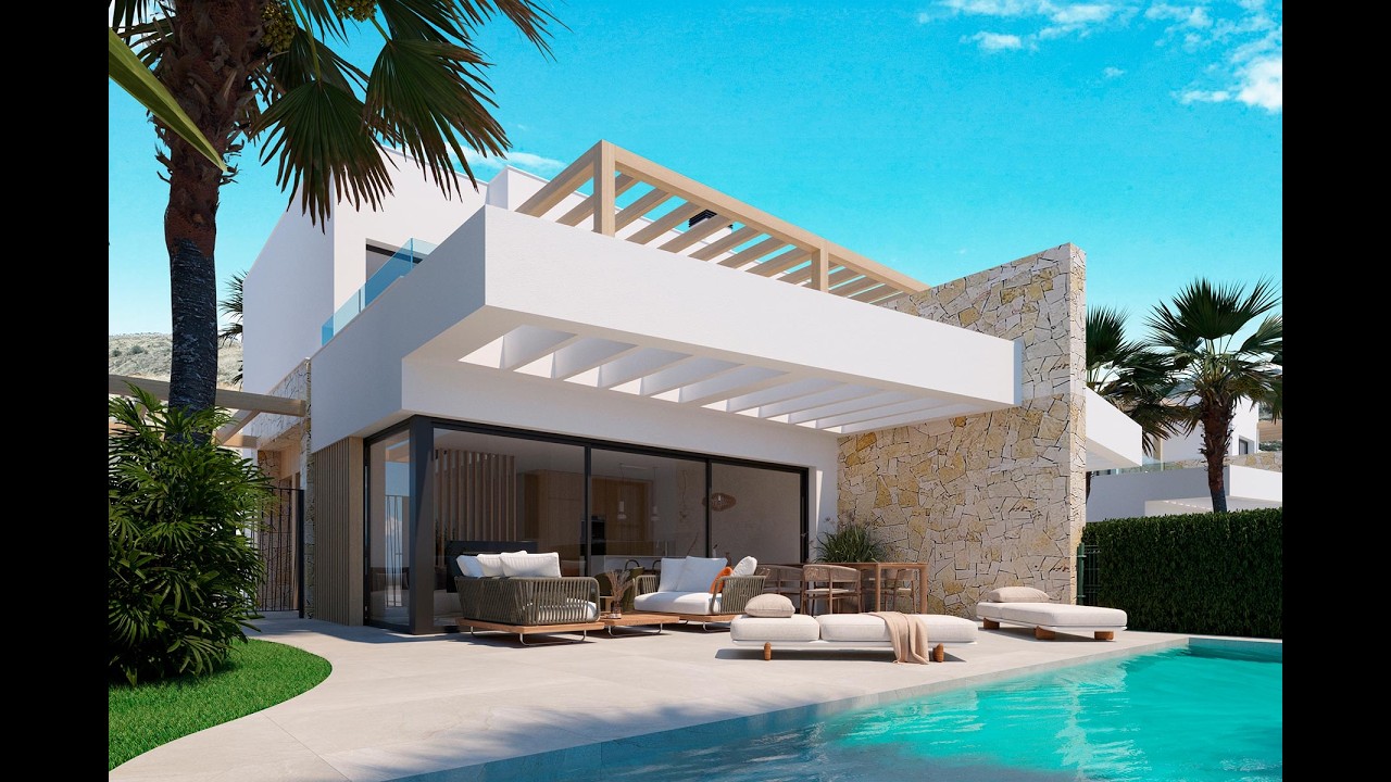 ALMANZOR - Exclusivas villas de obra nueva con piscina privada en Font del Llop Golf Resort.
