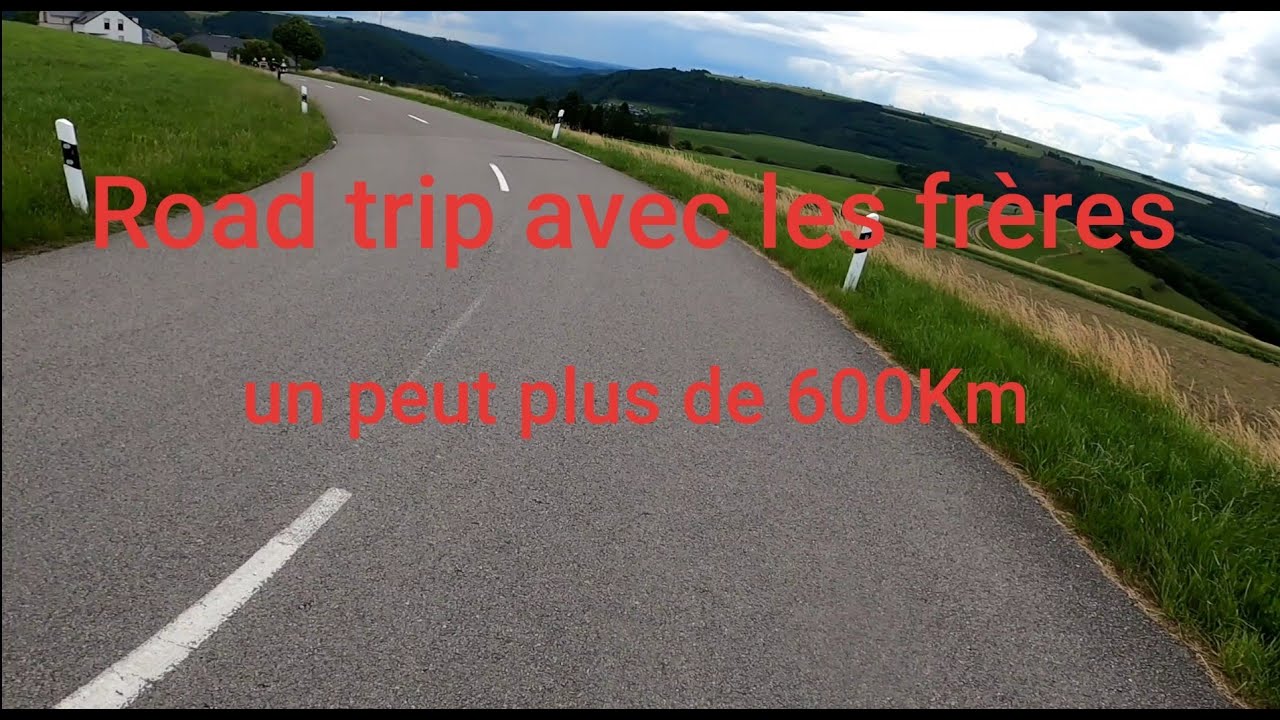 #Belgique #Luxembourg #Allemagne #Roadtrip avec les frères un peut plus de 600Km