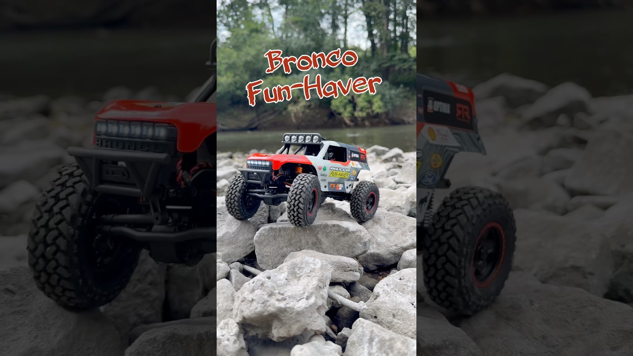 Fun Haver Ford Bronco U4 Venture 18 Brushless HPI Racing #rc #rccrawler #rccar #viral #shorts
