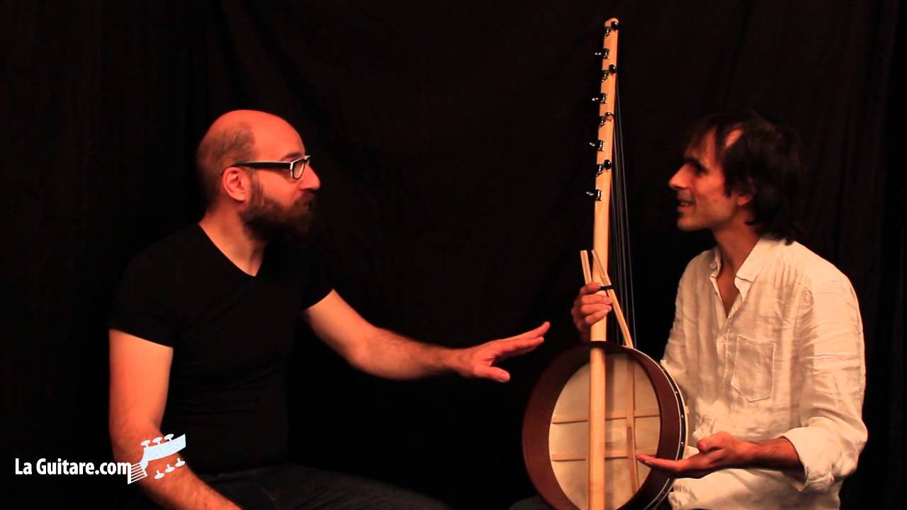 N'goni banjo 8 cordes du luthier Joris Feuillâtre (Aël - LaGuitare.com - part 04)