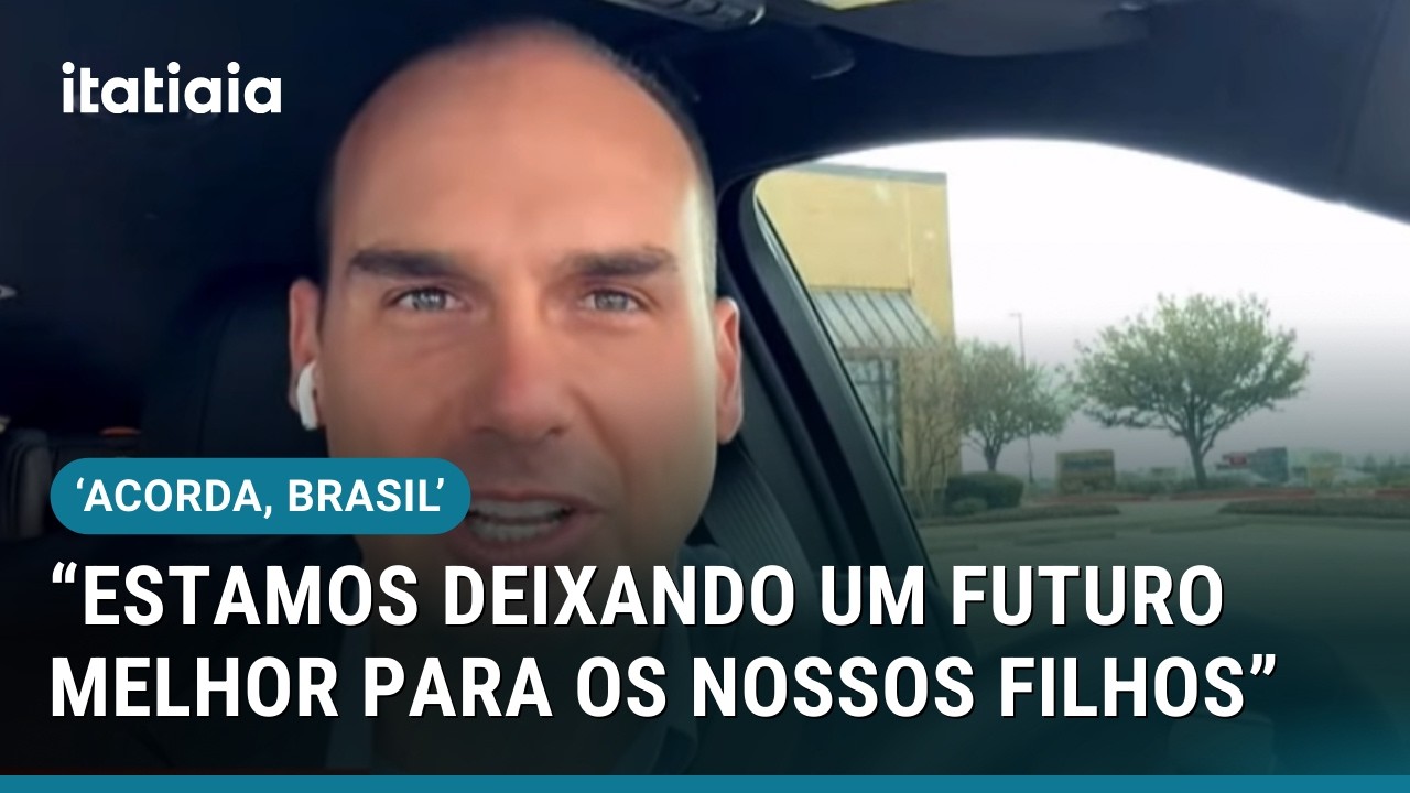 EDUARDO BOLSONARO PARTICIPA DE ATO “ACORDA, BRASIL” DE FORMA REMOTA E PREGA UNIÃO DA DIREITA