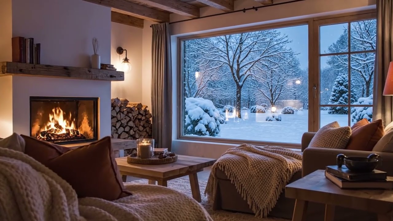 Cozy Fireplace Crackling Sound | Warm Fire Ambience for Sleep & Relaxation