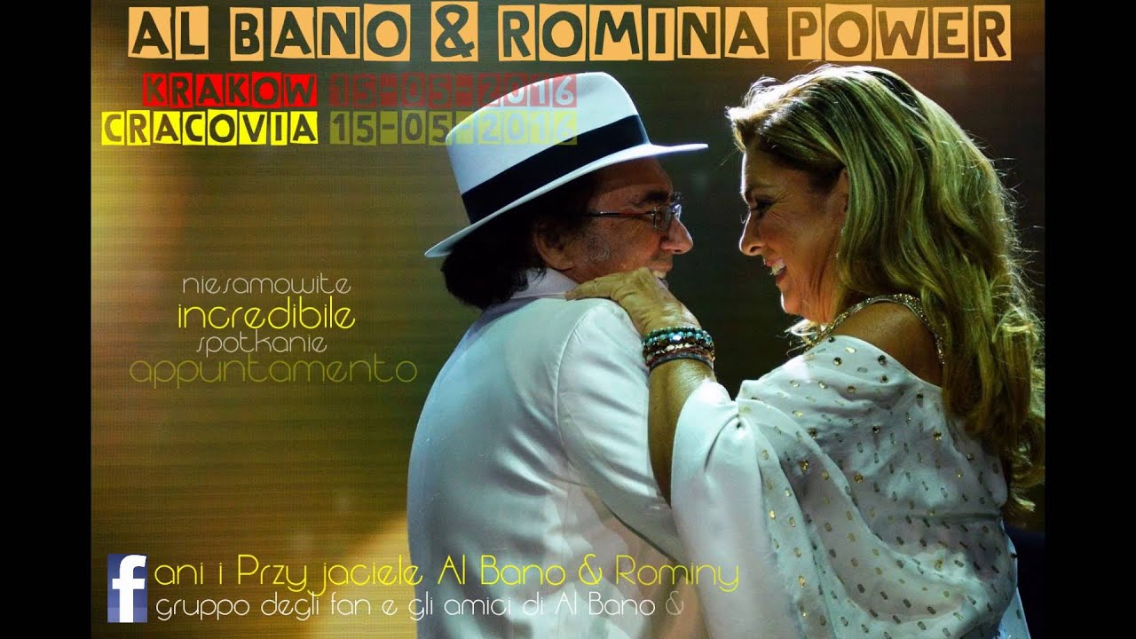 AL BANO & ROMINA POWER - SPOTKANIE PO KONCERCIE KRAKÓW 15-05-2016