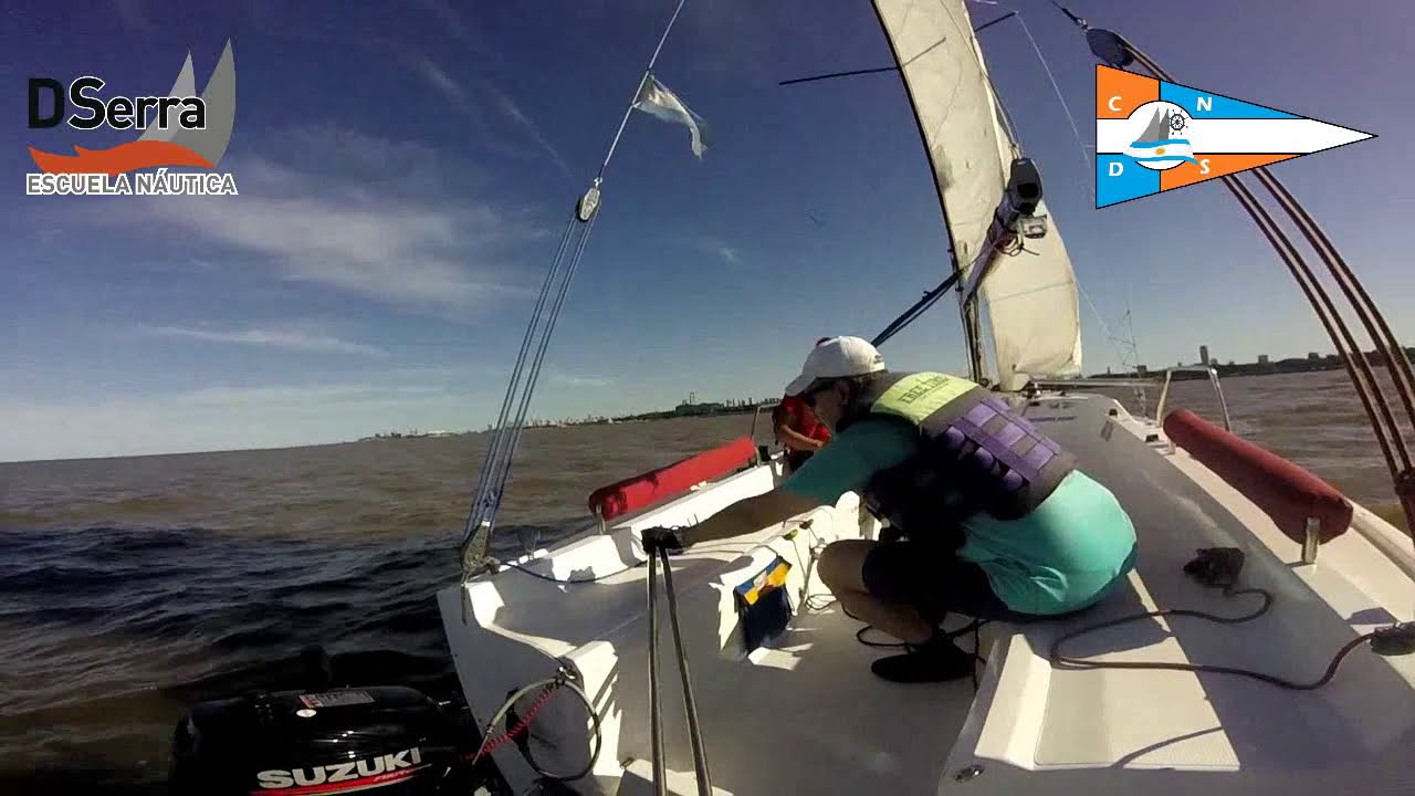 Clases personalizadas en velero. Instructor Daniel Serra, Escuela Náutica DSerra.