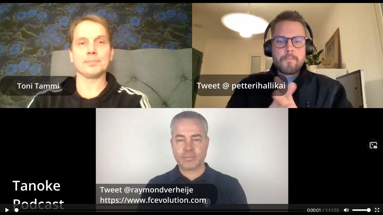 Neurotanoke  V cast with Raymond Verheijen https://www.fcevolution.com FOOTBALL ACTION FITNESS