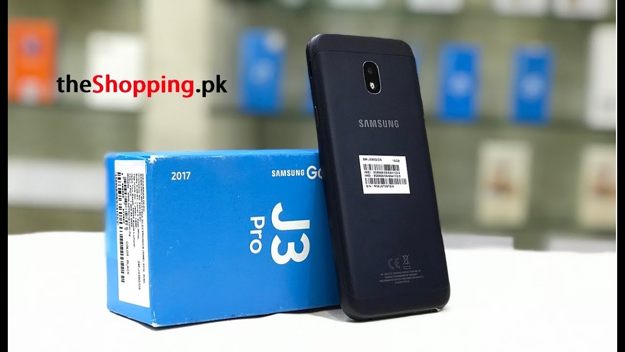 Samsung Galaxy J3 Pro Black 2017 URDU