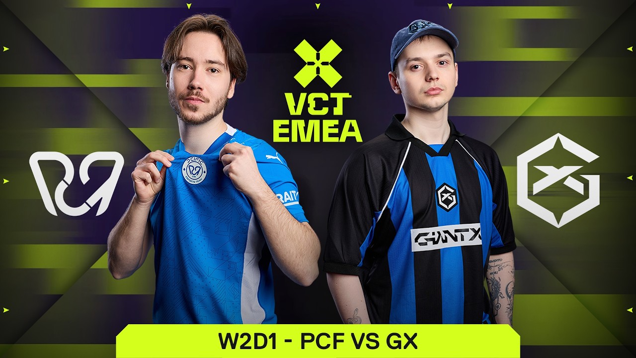 [FR] PACIFIC ESPORT VS GIANT X | BO3 | VCT EMEA 2026 STAGE 1 | W2D1