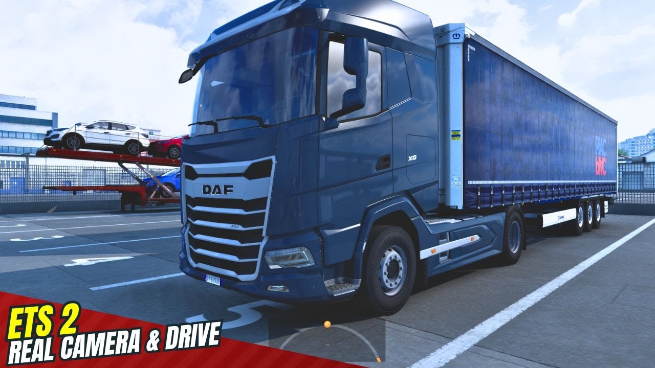 Daf Truck Real Drive & Real Interior Camera ETS 2