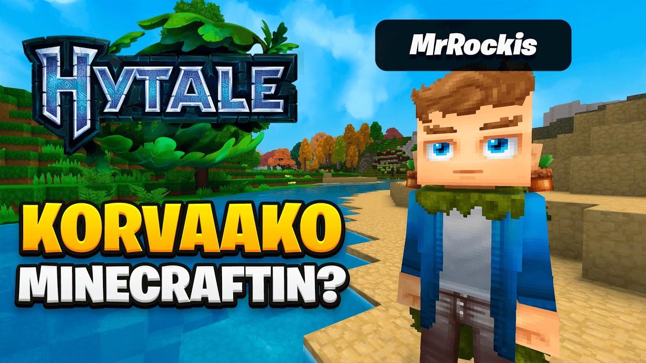 KORVAAKO tämä peli Minecraftin? (Hytale)