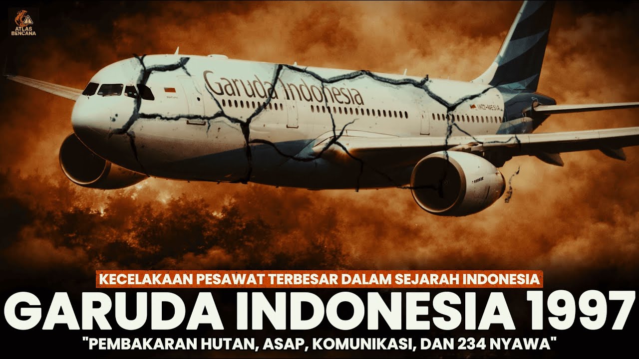 GARUDA INDONESIA 1997: PENERBANGAN BERAKHIR MENJADI TRAGEDI PESAWAT TERBESAR INDONESIA