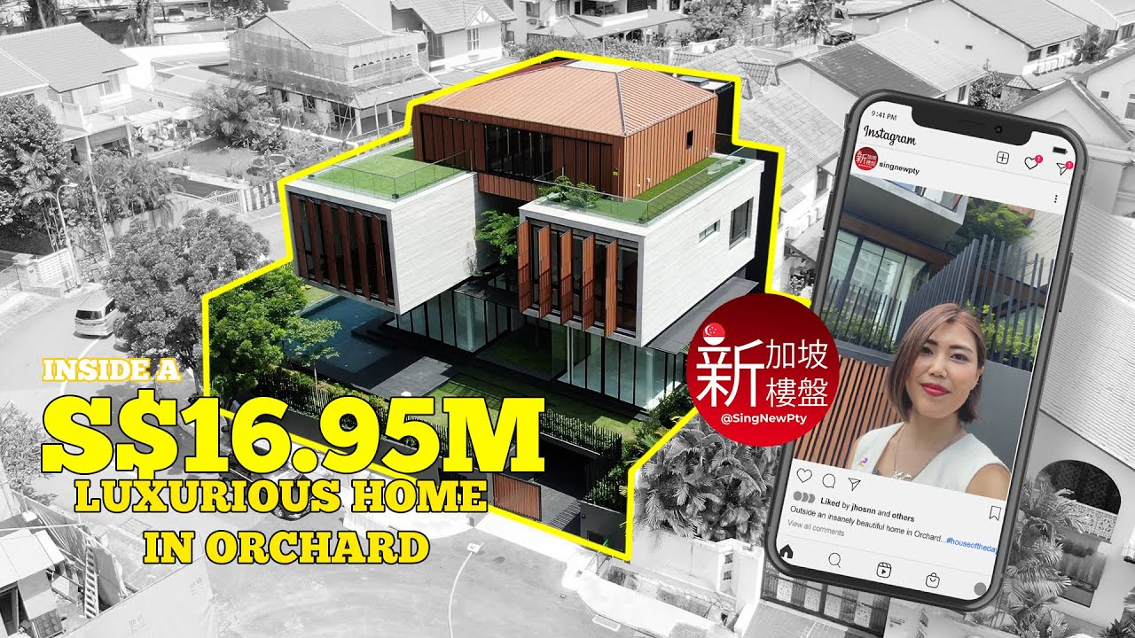 SOLD - Inside a S$16.95m Luxurious Home in Singapore's Orchard District
