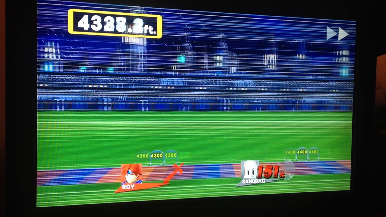 Smash 4 Home-Run Contest Solo World Record (10125.3 ft, Possibly Beaten)