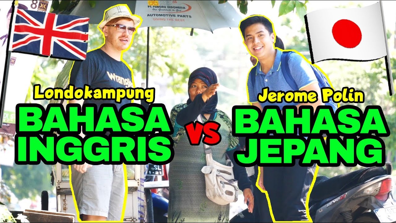 PRANK JEROME POLIN BAHASA JEPANG VS BULE JOWO!!