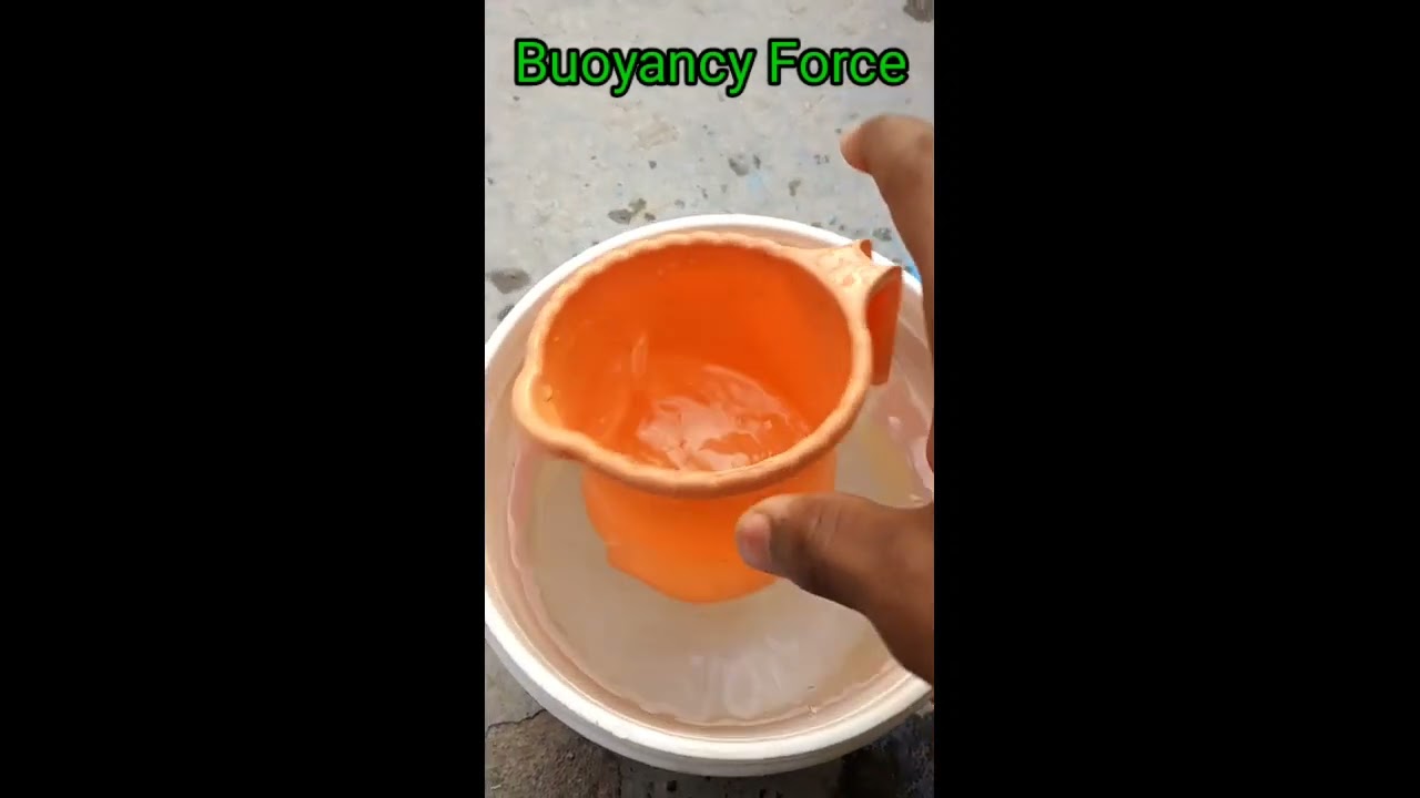 What is Buoyancy Force | Law of Floatation & Buoyant Force | Physics Laws |
