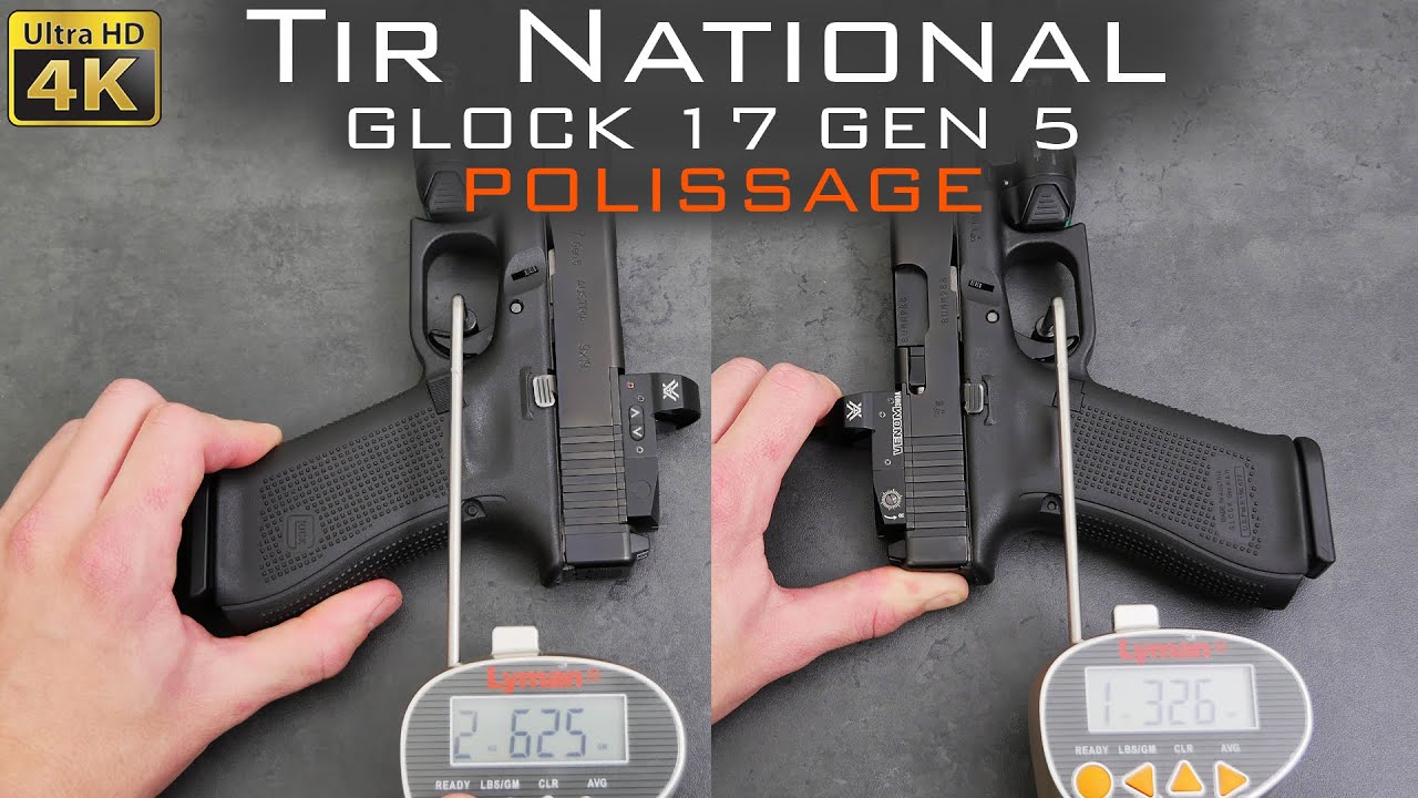 J'améliore mon glock 17 Gen 5 - PARTIE 2 ( le polissage )