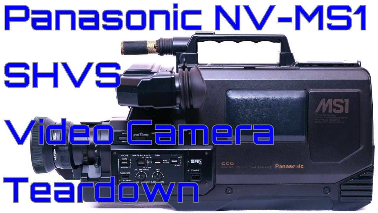 EW0086 - Разборка и исследование видеокамеры Panasonic NV-MS1 SHVS