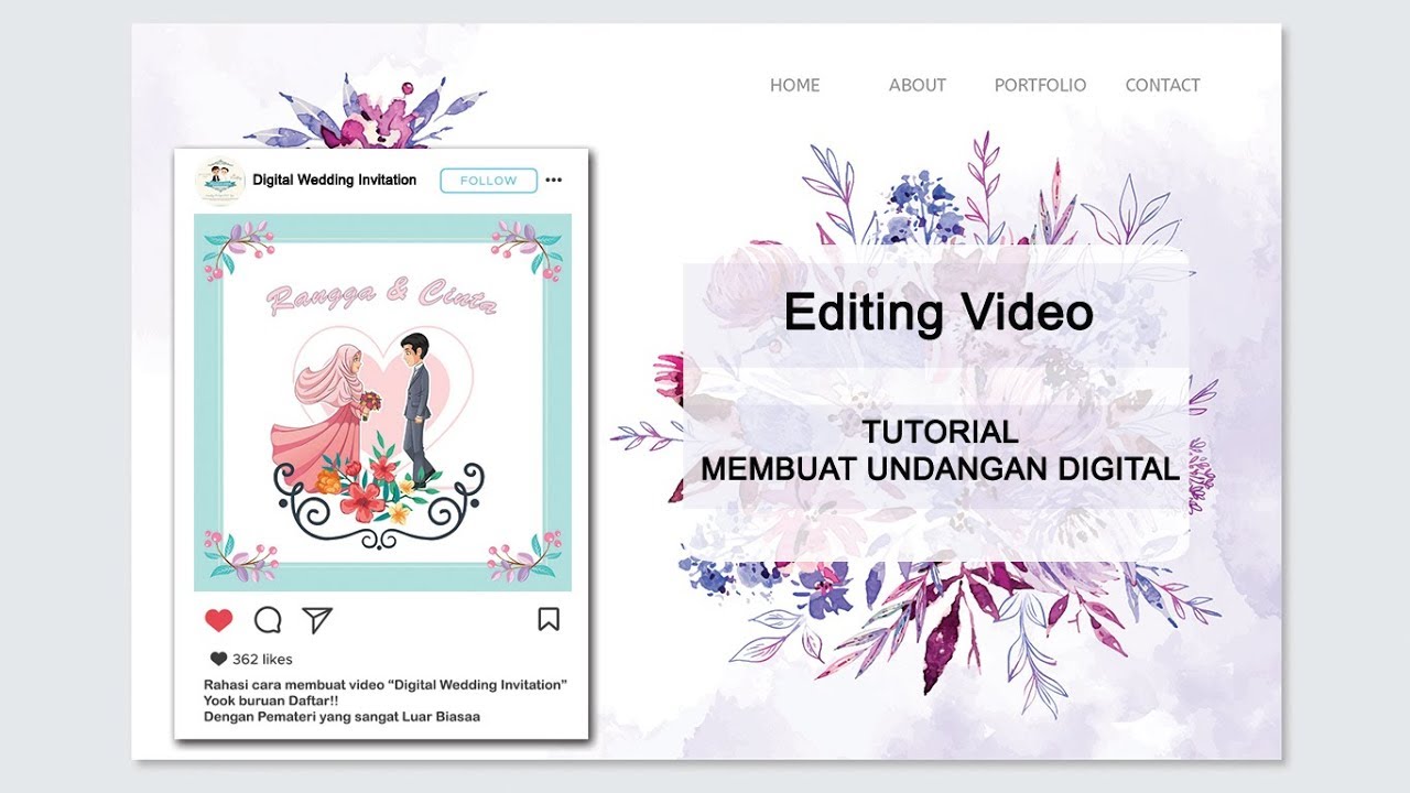 Mudah!! Tutoral membuat Undangan Digital 