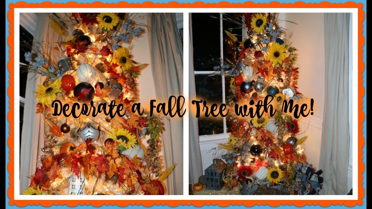 DECORATE A FALL TREE WITH ME * HAPPY FALL Y'ALL SERIES * MY FEATHERED NEST