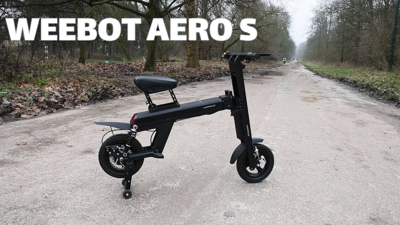 VELO ELECTRIQUE AERO S DE WEEBOT - TECH LIVE (TechLiveFR)