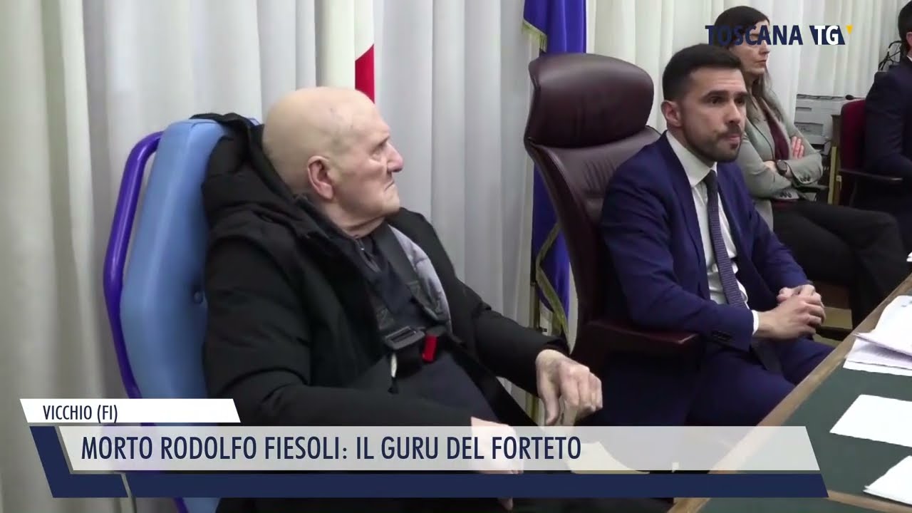 2025-05-14 VICCHIO (FI) - MORTO RODOLFO FIESOLI, IL GURU DEL FORTETO