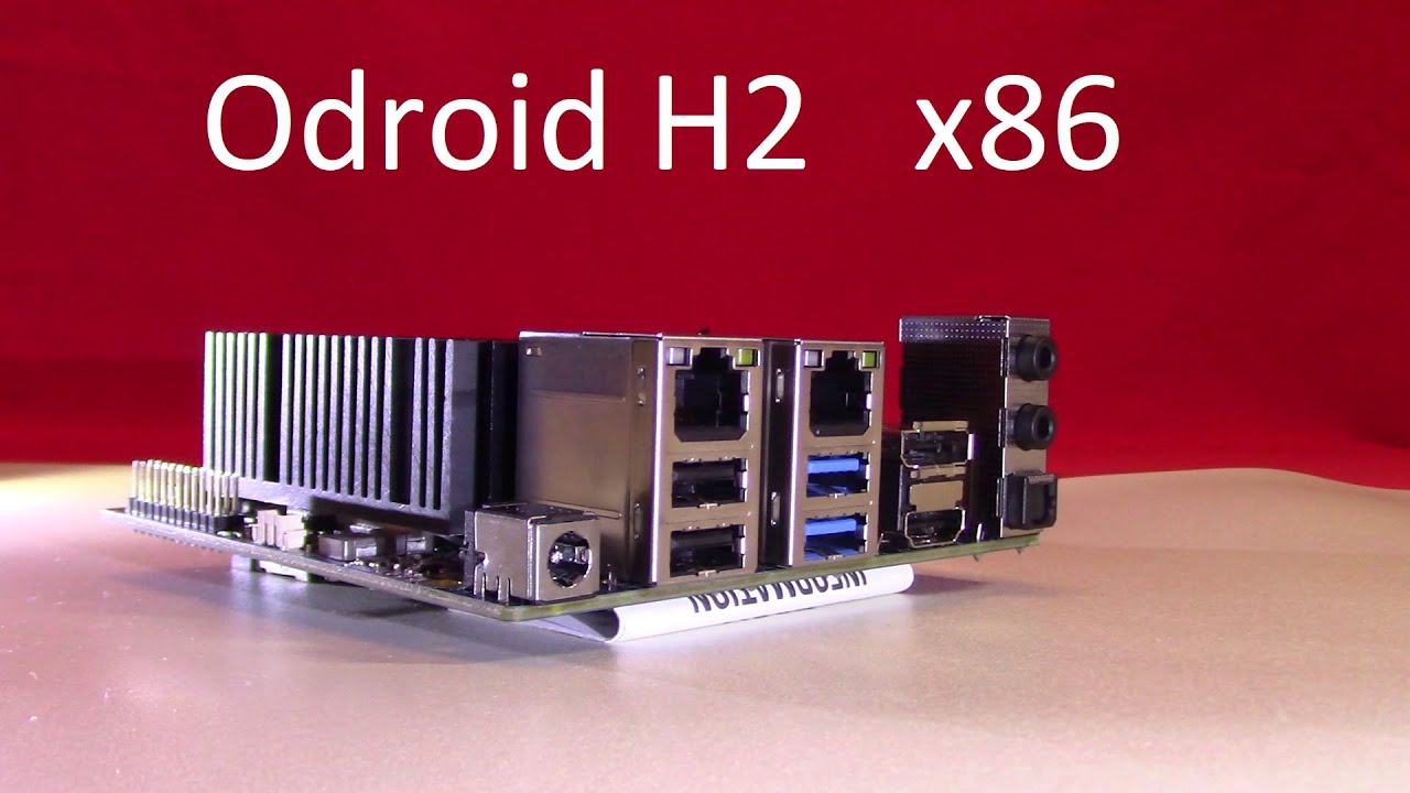 Odroid H2 x86 single board computer project part 1