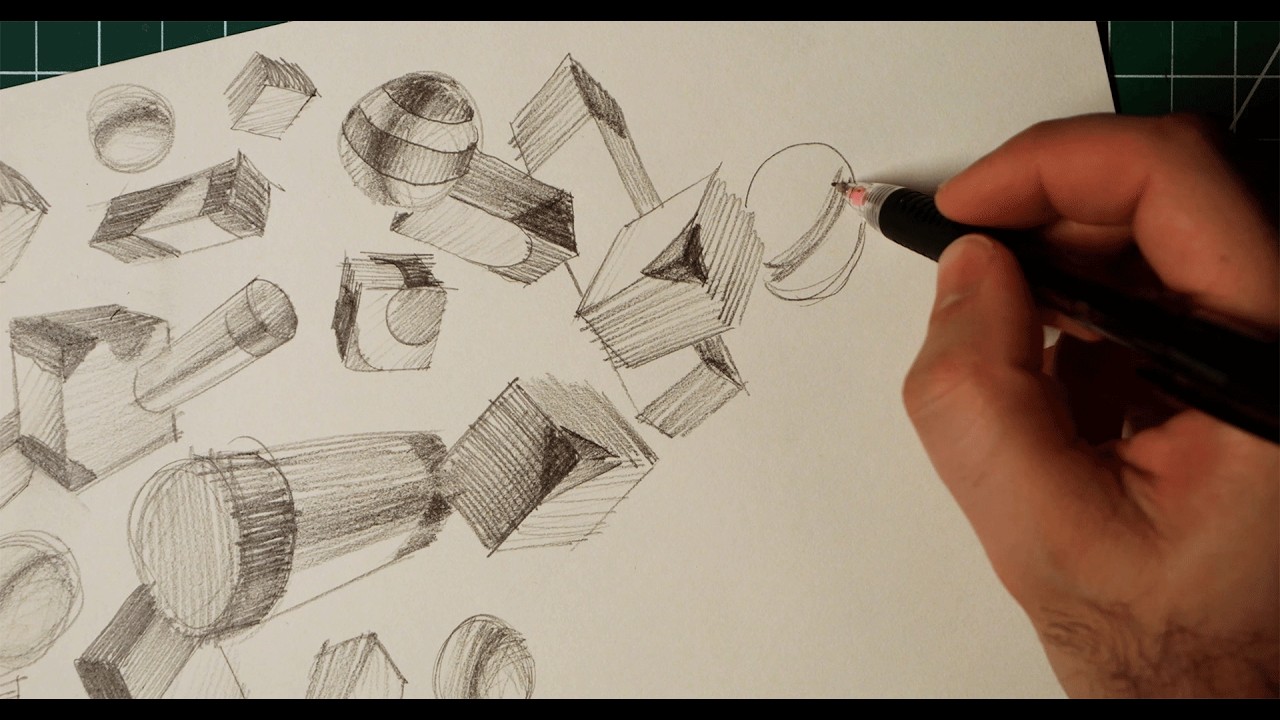 Pencil Warm up (Test footage)