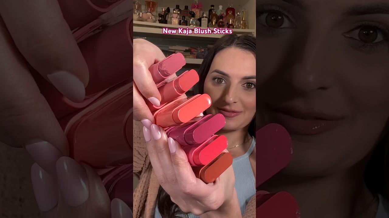 Kaja Blush and lip balm sticks #shorts