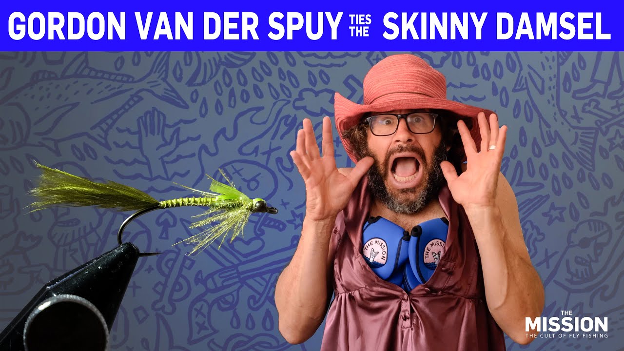 Skinny Damsel: Step-By-Step fly tying