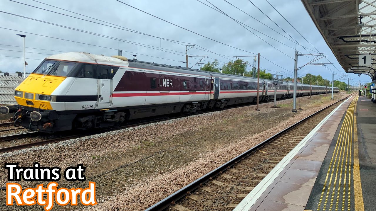 A Few trains at Retford (04/08/2025)