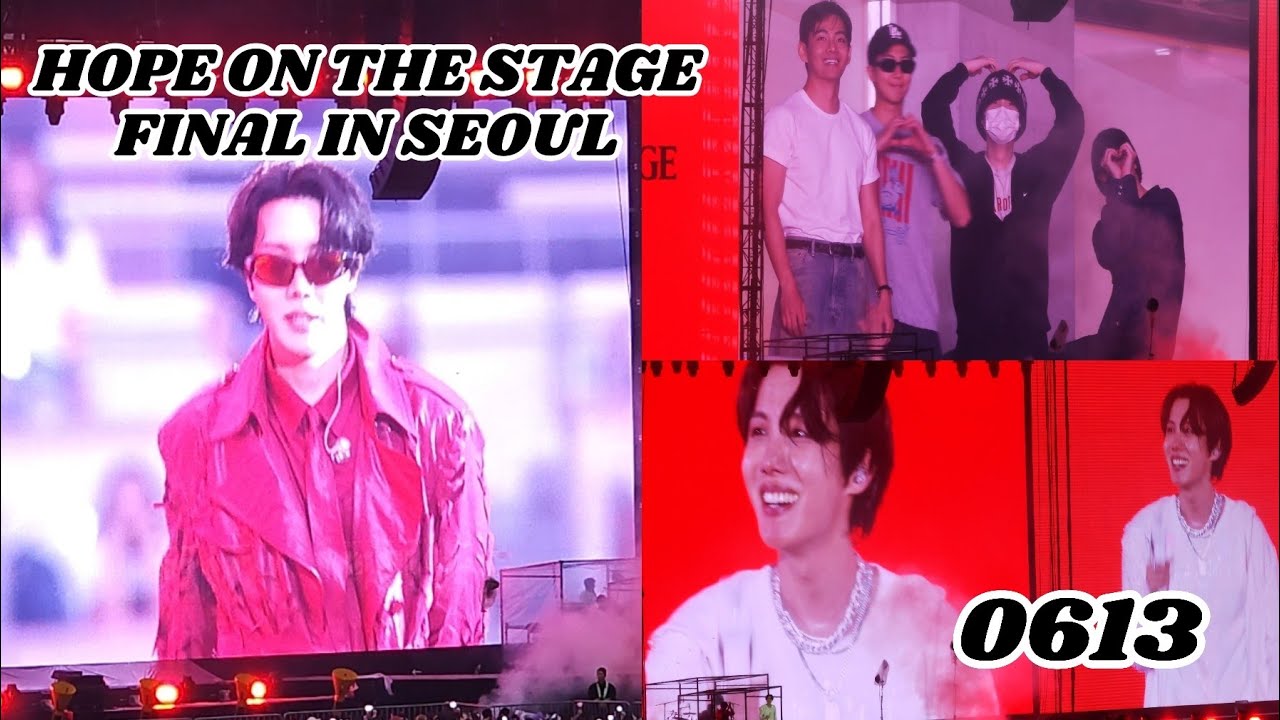 j-hope Tour 'HOPE ON THE STAGE' FINAL In Seoul 💜 ft. BTS