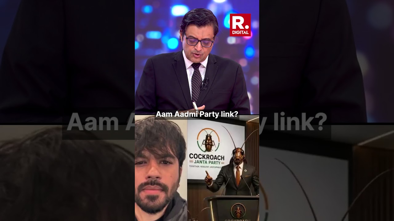 Arnab Asks 7 Pointed Questions To Cockroach Janta Party&rsquo;s Abhijeet Dipke