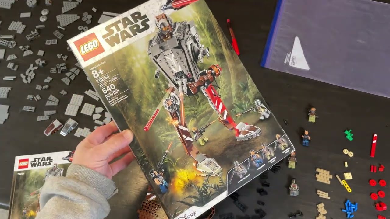 LEGO Star Wars AT ST Counting the Missing Pieces LEGO. eBay shipping Fail. (Update)