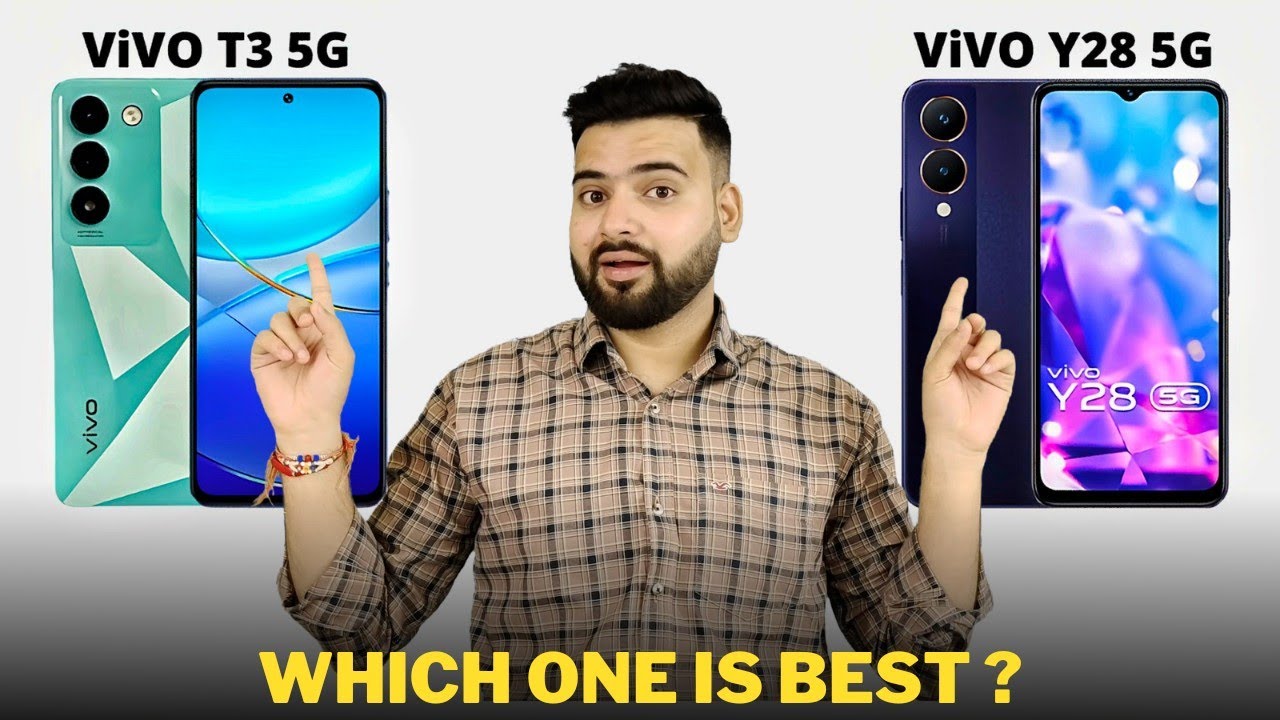 Vivo T3 5G vs Vivo Y28 5G - Full Comparison | Which one is Best ?